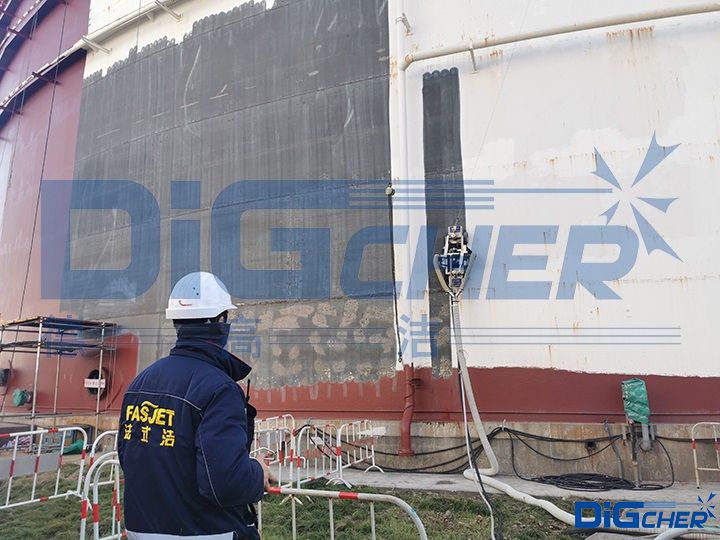 石油儲罐外壁防腐除銹