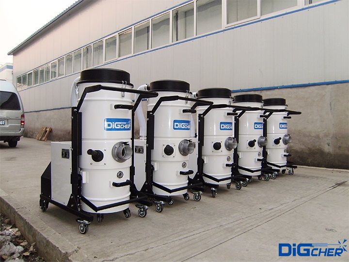 德高潔氣動工業吸塵器