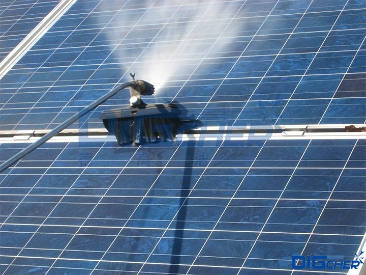 光伏發電站高壓水射流清洗工藝