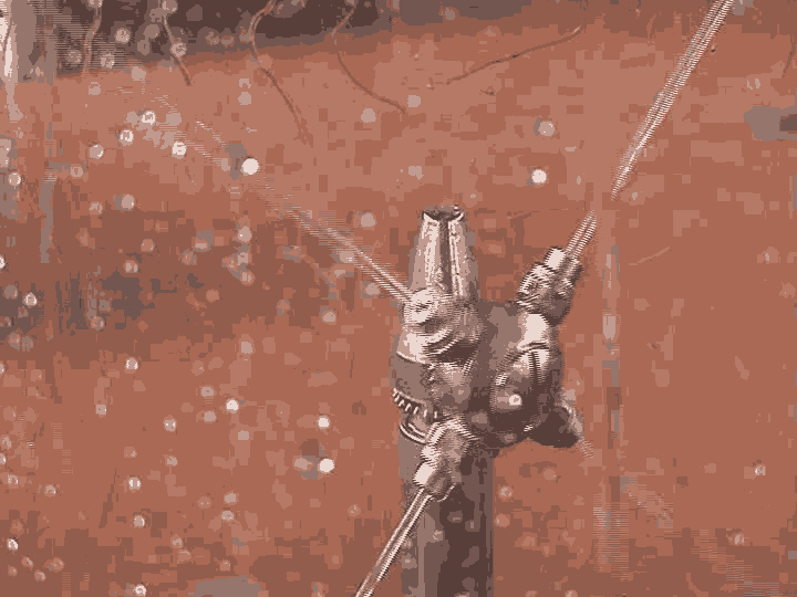 高壓水反應釜清洗執行機構