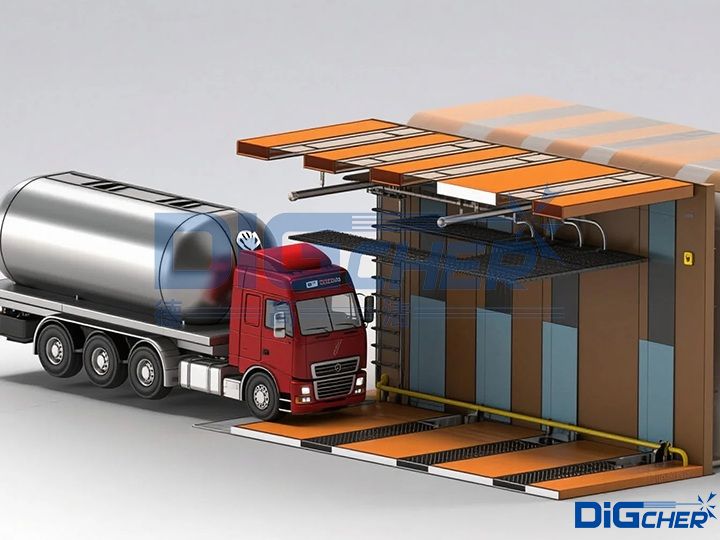 iso-tank罐式集裝箱自動清洗系統