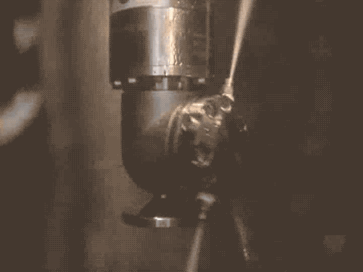 三維洗罐器工作狀態